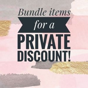 Discount on bundled items